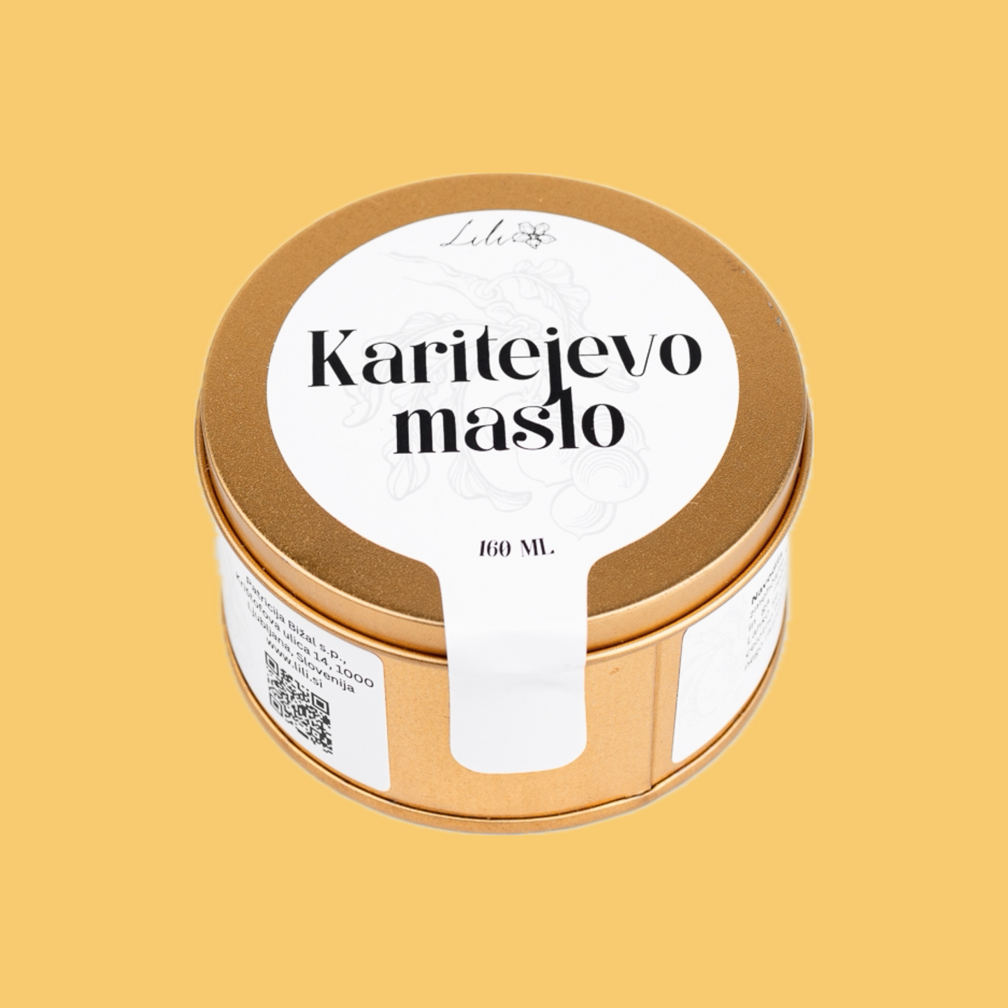 KARITEJEVO MASLO 160 ml